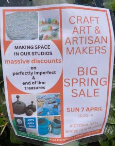 Craft, Art & Artisan Makers: Big Spring Sale @ Victoria Hall